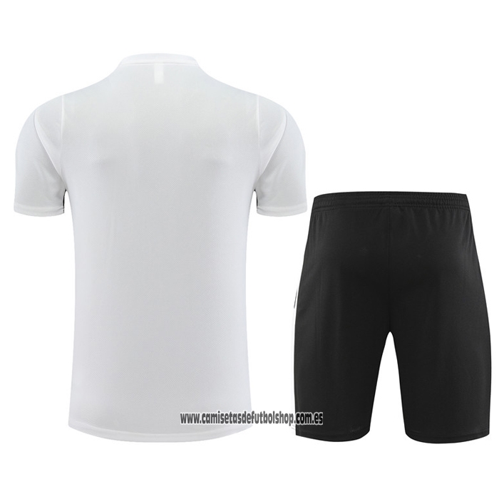 Chandal del Paris Saint-Germain 23-24 Manga Corta Blanco - Pantalon Corto